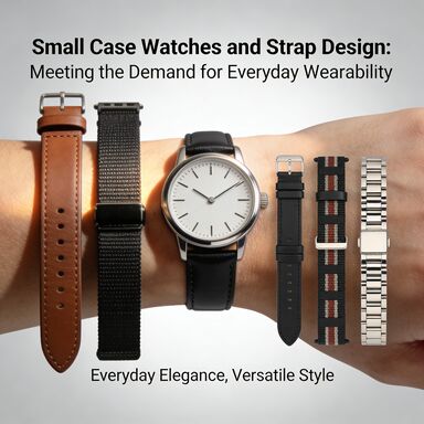 Latest company Solutions about Small Case Watches and Strap Design: Meeting the Demand for Everyday Wearability