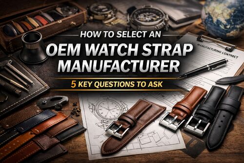 Latest company Solutions about How to Select an OEM Watch Strap Manufacturer: 5 Key Questions