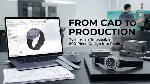 Latest company Solutions about From Napkin Sketch to Wrist: How We Helped a Micro-Brand Turn a 