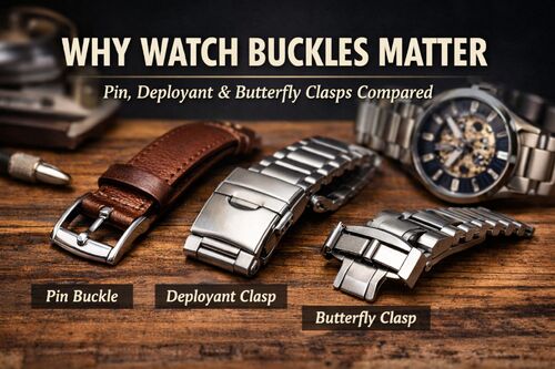 Latest company news about Why Strap Buckles Matter More Than You Think: Butterfly, Pin, and Deployant Compared