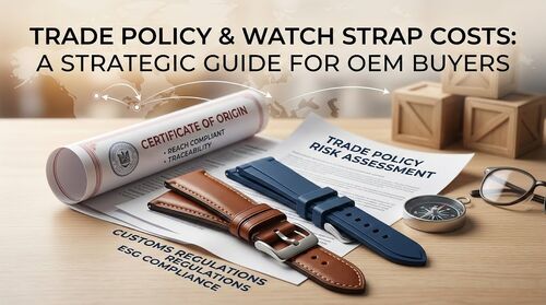 Latest company news about Trade Policy & Watch Strap Costs | What OEM Buyers Should Know