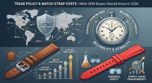 latest company news about Trade Policy & Watch Strap Costs — What OEM Buyers Should Know in 2026