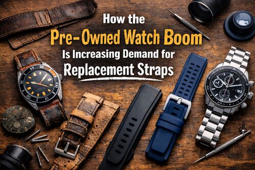 latest company news about How the Pre-Owned Watch Boom Is Increasing Demand for Replacement Straps