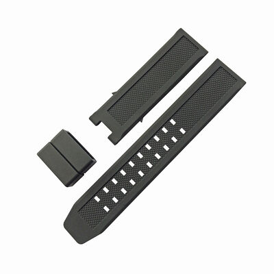 23mm Military-Style TPU Rubber Watch Strap For Luminox Series