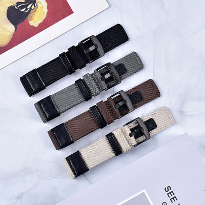 Classic Adjustable Nylon Strap · Customizable Logo | MOQ: 10 Pcs/color Per Width