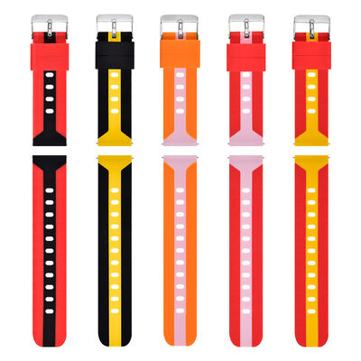 Breathable and Compatible Silicone Band for All Smart Watches for Apple Watch 38mm 40mm 41mm 42mm 44mm 45mm 46mm 49mm
