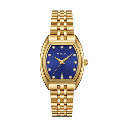 MEDEO Thalassa Tonneau: Vintage Women's Quartz Watch