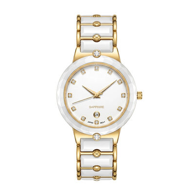 Aethelgard Ceramic Quartz Couple Watches