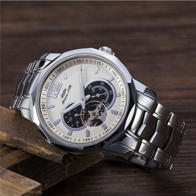 Good price Water-Resistant Men's Mechanical Watch · 11.5mm Case | Japanese Miyota 82S7 Movement online