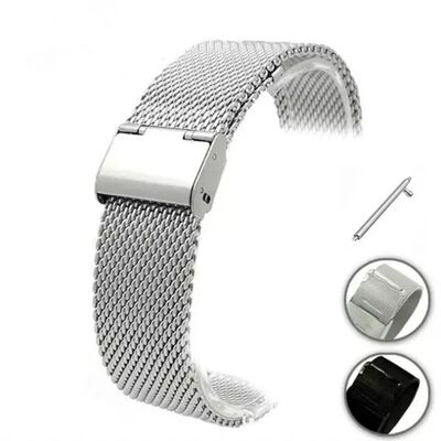 Good price 12-22mm Design Mesh Milanese Quick Release Stainless Steel Watch Band Strap Bracelet Shipping Method DHL/UPS/TNT/FedEx online