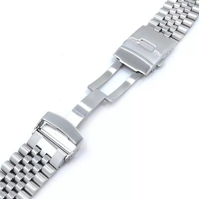 Good price 304L 316L Stainless Steel Watch Band for Seikos SKX175 SKX007 Watches Business Type and Trading Company White Watch Strap online