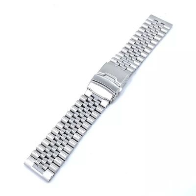 Good price 5 Beads Metal Strap Luxury Smartwatch Band Stainless Steel Link Bracelet for Apple Watch Iwatch Series Watch Belt online