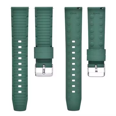 Good price Eco-friendly Silicone Buckle Material Sports Watch Band for Smart Watch 20mm 22mm Custom online