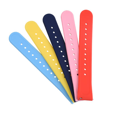 Good price Silicone Rubber Watch Strap 18mm 20mm 22mm Silicone Watch Band With Stainless Buckles online