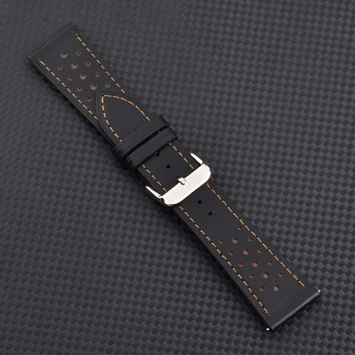Good price Unisex, Quick-release Spring Clip, Vintage Leather Strap online