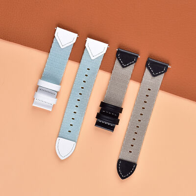 Good price Breathable Nylon Watch Strap with Stainless Steel Buckle | Available in 18-22mm · Wholesale Support—SHX online