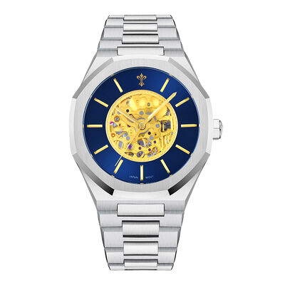 Good price Skeleton Mechanical Watch | 304L Stainless Steel Integrated Bracelet online