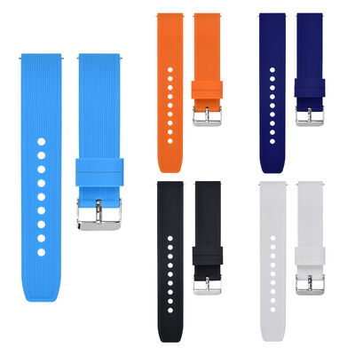 Good price SHX-782 Waterproof Silicone Strap With Fine Line Texture | Customizable Logo | Starting From $0.85 Per Strap online