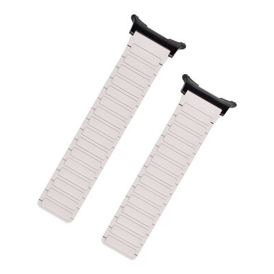 Good price Band Position Fashion Two Tone Magnetic Silicone Watch Strap for Samsung Galaxy Watch Ultra 5 6 7 online