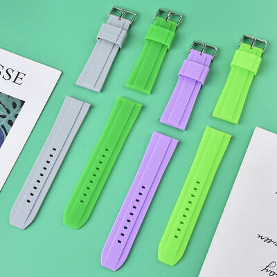 Good price Elastic Smart Watch Strap Popular Sport Silicone Rubber Watch Bands for Apple Watch Samsung Customizable Logo OEM online