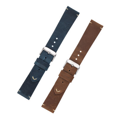 Good price Crazy Horse Leather Strap · Pointed Toe Design | 18~22mm - OEM/ODM online