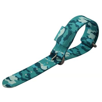 Good price One Piece Camo Fabric Nylon Straps with Watch Buckle Size 18-24mm Packing Details OPP Bag and Retail Paper Box online