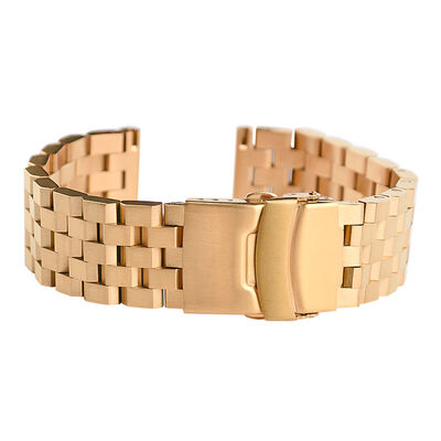 Good price 24mm 26mm Custom Logo Stainless Steel Watch Metal Watch Band in Size online