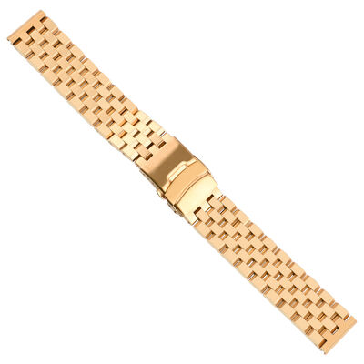 Good price Premium 3-Link Solid Stainless Steel Watch Bracelet online