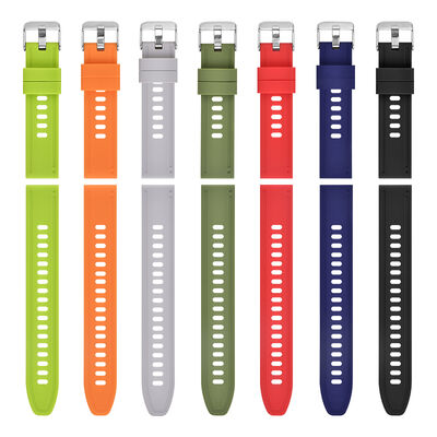 Good price 7 Colors Quick Release Silicone Watch Band Sports Clasp Type Pin buckle for Fitness Enthusiasts and Exercise Equipment online