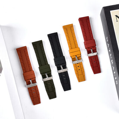 Good price 18mm 20mm 22mm Rubber Watch Band Strap Quick Release DHL Fedex UPS Shipping Quick and Easy Installation online