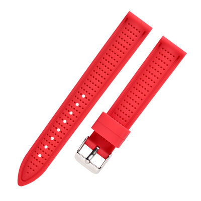 Good price SHX-383 Perforated Silicone Watch Strap · OEM/ODM | Logo Customizable - Wholesaler with Fast Worldwide Shipping online