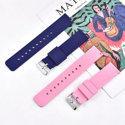 Good price SHX-095 Fine Dot Texture Silicone Watch Strap · 12 Colors Available | Logo Customization Available - OEM/ODM online
