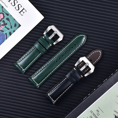 Good price Velcro Smooth Glossy Genuine Leather Watch Straps · From $3.30 Each | OEM/ODM - Chinese Manufacturer SHX online