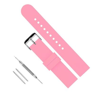 Good price 18 20 22 24mm 2 Pieces Watch Silicon Rubber Band Customized Printing Business type and trading company online