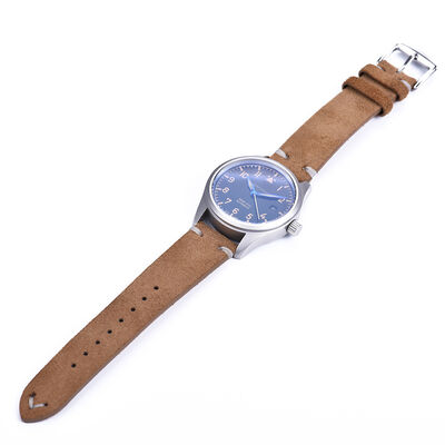Good price 20/22mm Handmade Suede Leather Watch Strap · Multiple Colors Available | SHX China Manufacturer online