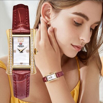 Good price Luxury Square Quartz Watch For Women · CE/ROHS Certified | MOQ2 online