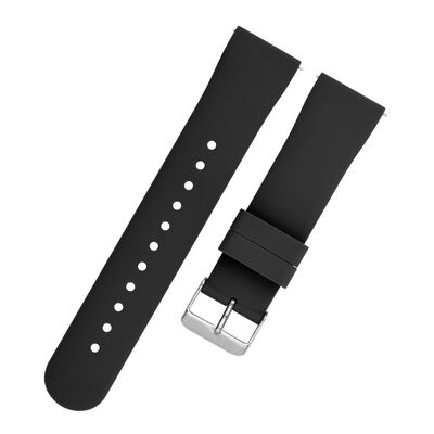 Good price Breathable Universal Silicone Strap for Apple IWatch Huawei Jiaming Smart Watches Size 18mm/20mm Charm Rubber Material online