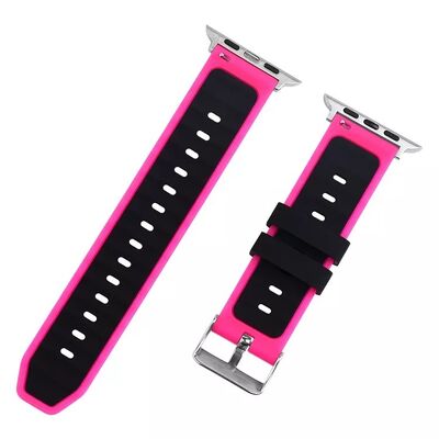 Good price SHX Quick-Release Dual-Color Silicone Watch Strap · Customizable Logo - OEM/ODM online