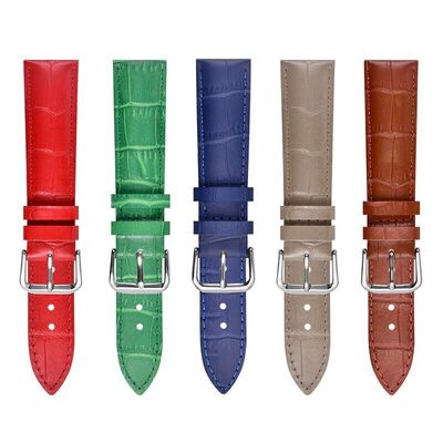 Good price Fashionable Unique Leather Watch Band for Apple Watch 18mm 20mm 22mm 24mm Leatehr Strap online