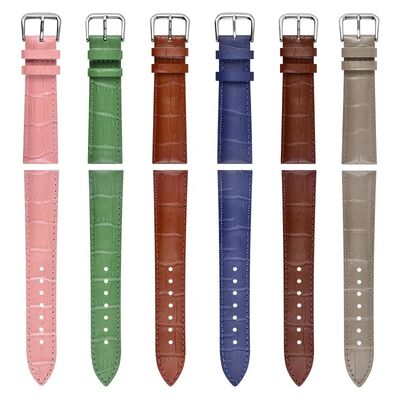Good price 18mm 20mm 22mm 24mm Fashion Leather Watch Straps Custom Logo for Luxury Mens Watch Band Personalized online