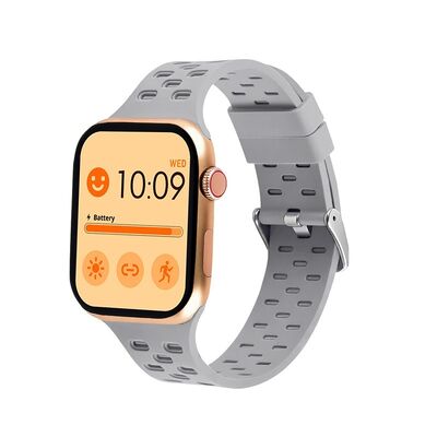 Good price Elastic Waterproof Breathable Smart Watch Band 42mm Sports Silicone Strap for Apple Watchband online