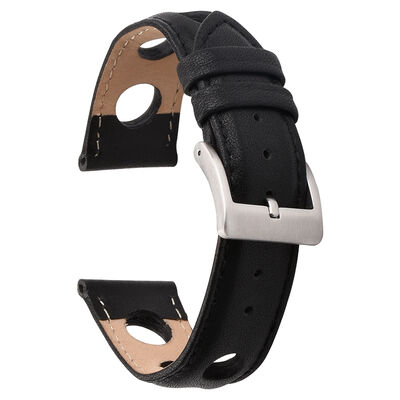 Good price Hot Market Customized Three Hole Leather Watch Strap for Men Elastic and CHARM online