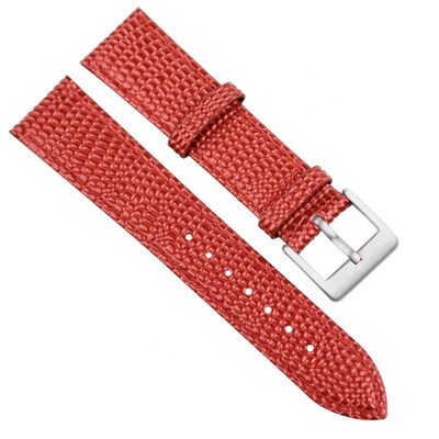 Good price Dominant Python-Patterned Genuine Leather Watch Strap online