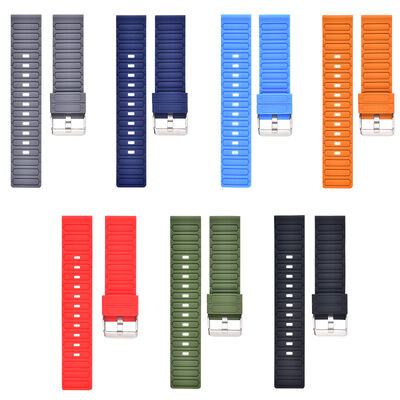 Good price Custom Soft Silicone Strap Breathable Waterproof Quick Release Watch Band Applicable Watch Position for All Smart Watches online
