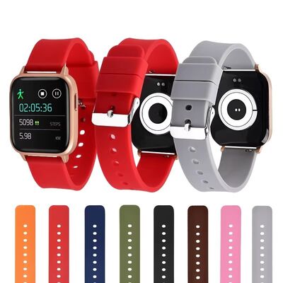 Good price Silicone Strap With Pin Buckle - Soft Band · Compatible With All Smartwatches | Customizable Logo And Size - China Wholesaler SHX online