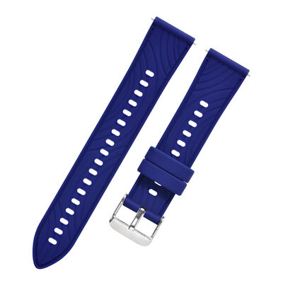 Good price Stainless Steel Buckle Soft Silicone Watch Strap for Unique Fashion Collection in Summer Season Applicable to Smartwatch online