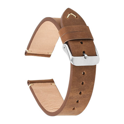 Good price 18mm Vintage Suede Leather Watch Strap · 3 Colors | MOQ10 - Custom Logo Available online