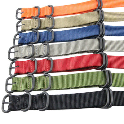 Good price Custom Watch Strap Nylon Band 16mm 18mm 20mm 22mm 24mm Packing Details OPP Bag / Retail Paper Box online