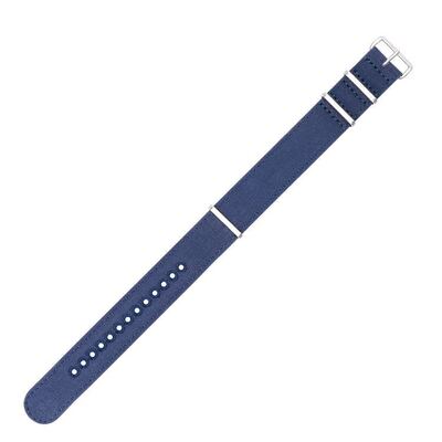 Good price Lace-up Canvas Watch Strap · Customizable Logo | OEM/ODM - 16/18/20/22/24mm online