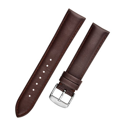 Good price Quick-release Solid Color Leather Watch With Central Bar Clasp online
